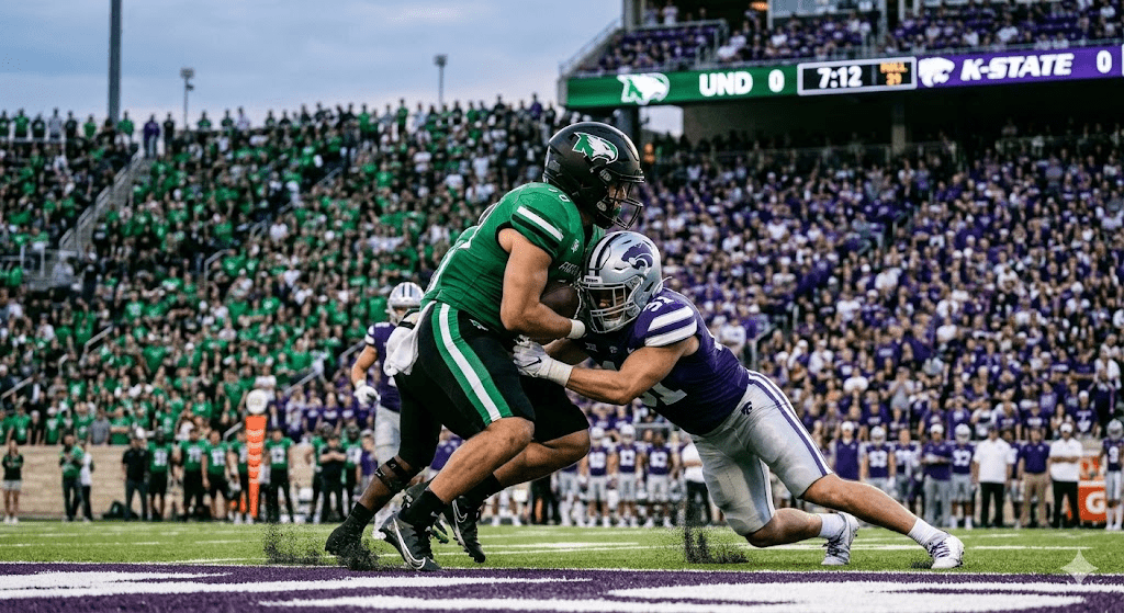 UND vs Kansas State: Football Stats, History, and Analysis